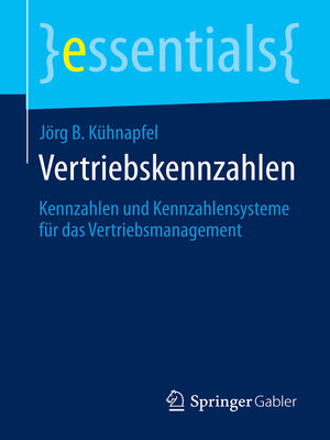 cover image of Vertriebskennzahlen